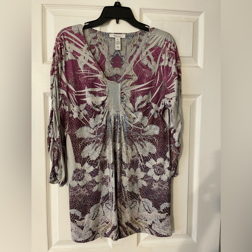 Style & Co Blouse size XL- stretchy